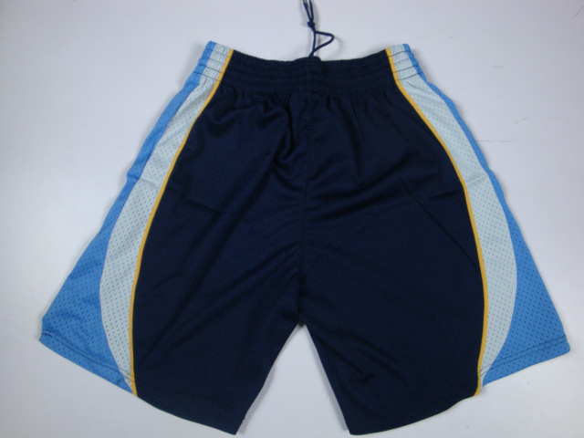  NBA Memphis Grizzlies Swingman Dark Blue Shorts